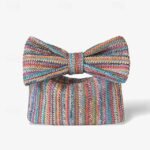 Women's Boho Chic Straw Clutch with Large Bow Detail - - Image 11
