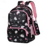 Children's Cartoon Printed School Backpack with - Image 12