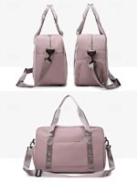 Women's Travel Duffel Bag with Shoe Compartment – - Image 5