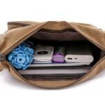 Men's Multi-Pocket Canvas Crossbody Messenger Bag – - Image 5