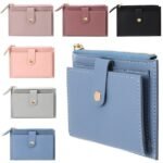 220Pcs Women's Wallet Credit Card Holder Wallet PU Leather Daily - Image 2