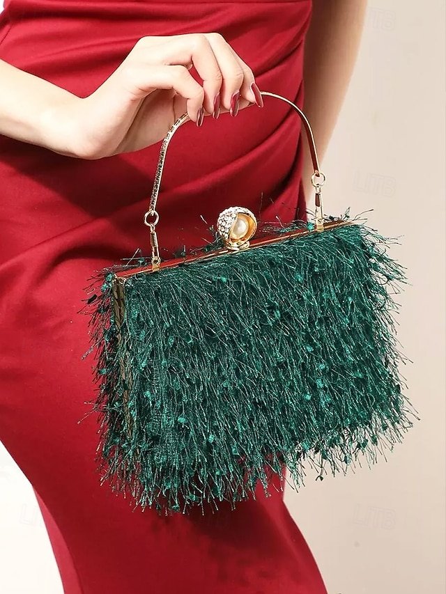 cvrjlz1761121884194 Women's Christmas Party Handbag – Elegant Red & Green - Image 1