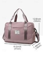 Women's Travel Duffel Bag with Shoe Compartment – - Image 10