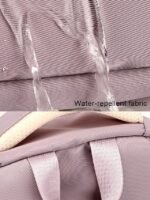 Teen Waterproof Backpack with Trolley Sleeve – Multi-Pocket - Image 6