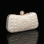 Elegant Pearl Clutch Bag – Luxury White Beaded Evening Purse - Image 8