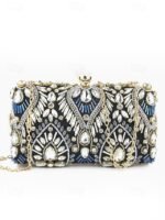 Women's Clutch Evening Bag Wristlet Shoulder Bags Silk - Image 11
