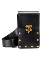 35Pcs Women's Bohemian Faux Leather Western Waist Bag with - Image 12