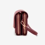 Women's Black Crossbody Wallet Bag with Gold Accents and - Image 6