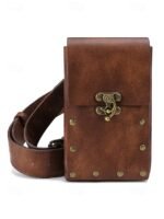 35Pcs Women's Bohemian Faux Leather Western Waist Bag with