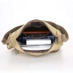 Men's Multi-Pocket Canvas Crossbody Messenger Bag – - Image 9
