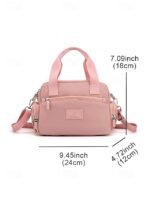 Women's Water-Repellent Nylon Shoulder Bag – Lightweight - Image 10