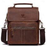 4Pcs Men's Crossbody Bag Shoulder Bag Messenger Bag Nappa - Image 10