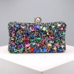 Women's Clutch Evening Bag Wristlet Clutch Bags Polyester - Image 9