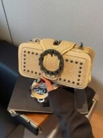 Women's Large Capacity Faux Leather Crossbody Bag with - Image 13