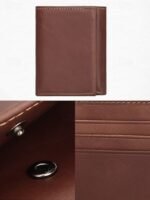 Men's Premium Leather Wallet – RFID Blocking, Multiple - Image 8