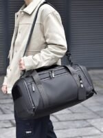 Waterproof Travel Duffel Bag with Shoe Compartment – Large - Image 3