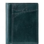Men's RFID Blocking Wallet, Premium Cowhide Leather, Slim