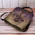 Women's Velvety Polyester Shoulder Bag, Featuring Life Tree - Image 6
