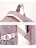 Teen Waterproof Backpack with Trolley Sleeve – Multi-Pocket - Image 9