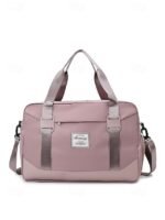 Women's Travel Duffel Bag with Shoe Compartment –