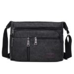 Men's Vintage Canvas Crossbody Messenger Bag – - Image 15