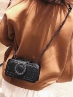 Women's Large Capacity Faux Leather Crossbody Bag with - Image 5
