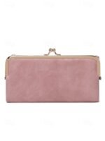 Women's Faux Leather Clip Bag Wallet Phone Case - Card - Image 9