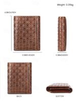 RFID Blocking Genuine Leather Wallet for Men – Trifold Design - Image 6