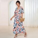 Women's Boho Chic Straw Clutch with Large Bow Detail - - Image 3