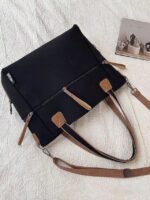 Women's Large - Capacity Canvas Tote Bag, Casual Style, - Image 11