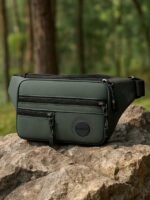 30pcs Men's Water-Repellent Nylon Waist Bag – Multi-Pocket - Image 2