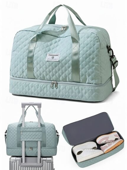 Women's Nylon Tote Bag Travel Bag - Waterproof, Multiple