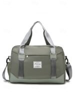 Women's Travel Duffel Bag with Shoe Compartment – - Image 17